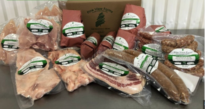 Craving some delicious Pineview Farm meats? We still have a variety of options in stock including breakfast sausage, chicken breasts, burgers, and more! Hurry in before it's all gone! 🥩🍗🍔 #PineviewFarm #LocalMeats #StockUpNow #yxeshoplocal #smallbusinessowner #glutenfree