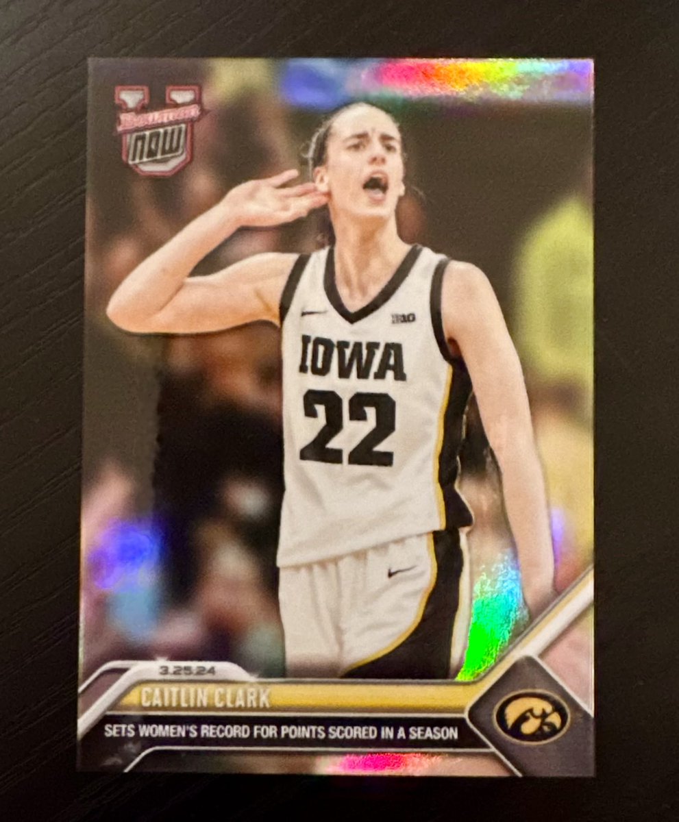 First Topps now purchase in 3 years, nice Caitlin Clark variation🥳🔥