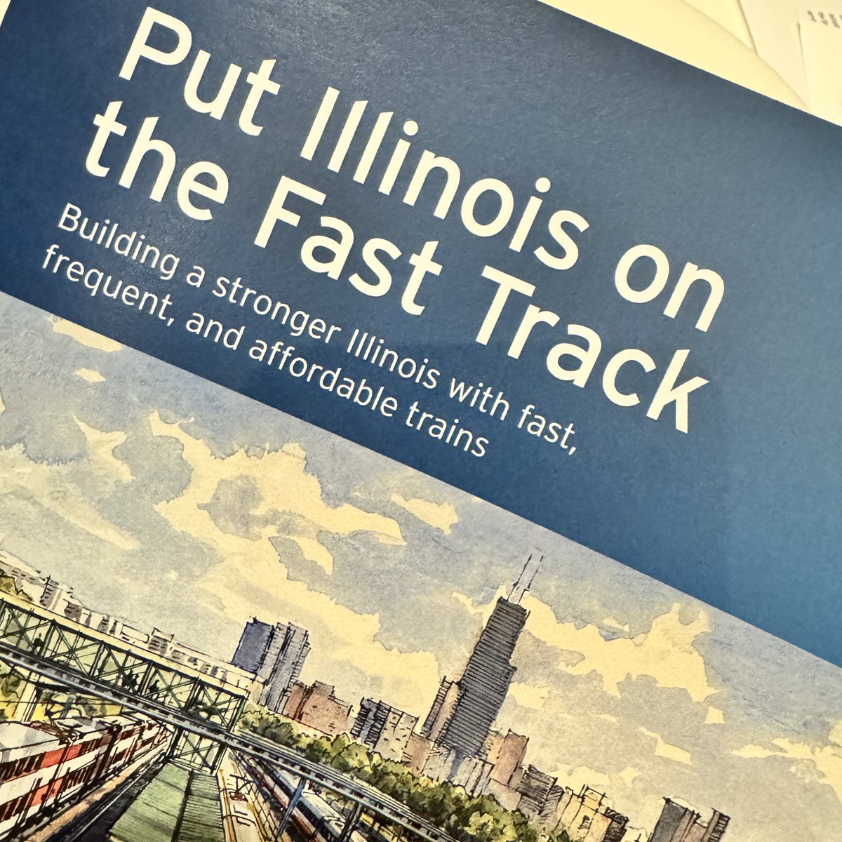 Ready to put Illinois on the Fast Track with fast, frequent, and affordable trains…

📍 in Chicago with @HSRail + @Metra 

#highspeedrail #connectedjourney 🛜🚆📱