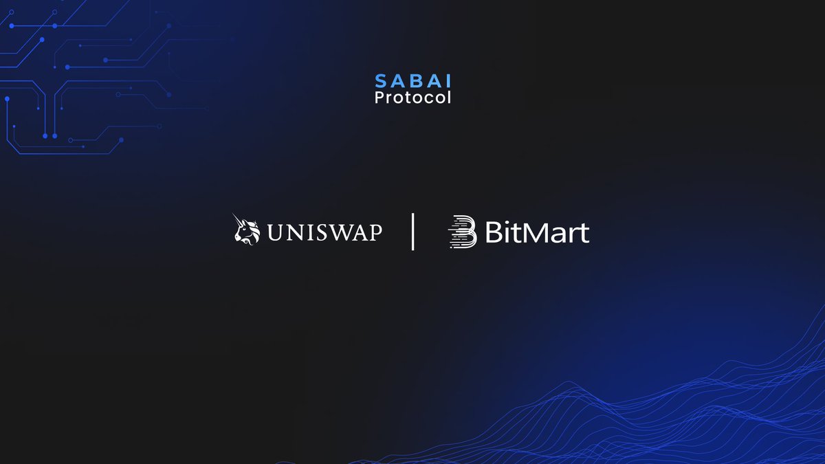 Where to buy $SABAI Protocol Token? Our native token is traded on the BitMart (CEX) and UniSwap (DEX) exchanges across Polygon and Ethereum networks. To enhance token accessibility, we have also launched a new trading pair — SABAI/ETH ⬅️ BitMart - bitmart.com/trade/en-US?sy……