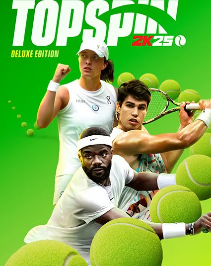 Giving away some copies of #TopSpin2K25! 🎾 (Thank you @2k for the codes!) To enter: 1. Follow me and @topspin2k 2. Like and RT this post! 3. Comment with a GIF of your favorite tennis player and desired platform Winner announced tomorrow (Apr 27) at 11am PST. Good luck!