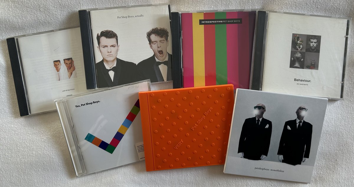 To me these albums are VERY PSB in every way = PERFECTION 🥰 I never thought after #PetShopBoys #Yes album I'd be adding another album to my my all-time favourite #PSB albums list but #Nonetheless is another #Masterpiece #NeilTennant #ChrisLowe thank you for this piece of art 🙌