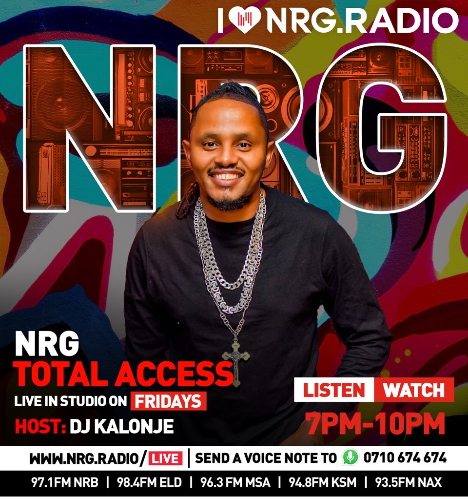🙌🏽🙌🏽🙌🏽🙌🏽 look who’s on #NRGTotalAccess tonight 🔥🔥🔥🥳🥳 @deejaykalonje Check innn #SayLess