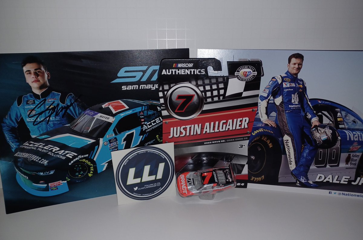 GIVEAWAY! To celebrate LLI hitting 30K followers on IG, let's have a giveaway with 5-time #NASCAR Xfinity Series winner, #SamMayer! To enter, you must be following @lastlapinsider and @sam_mayer_ , 'Tag' 3 friends & share! Winner picked Tuesday! #JRM #DaleJr
