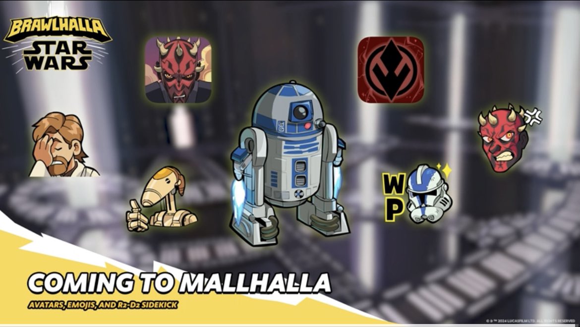 Going over brawlhallas worst update every in under a minute 🙁

youtu.be/A9m1I269-Ik?si…

#brawlhalla #brawlhallanews #brawlhallayoutube #StarWarsDay