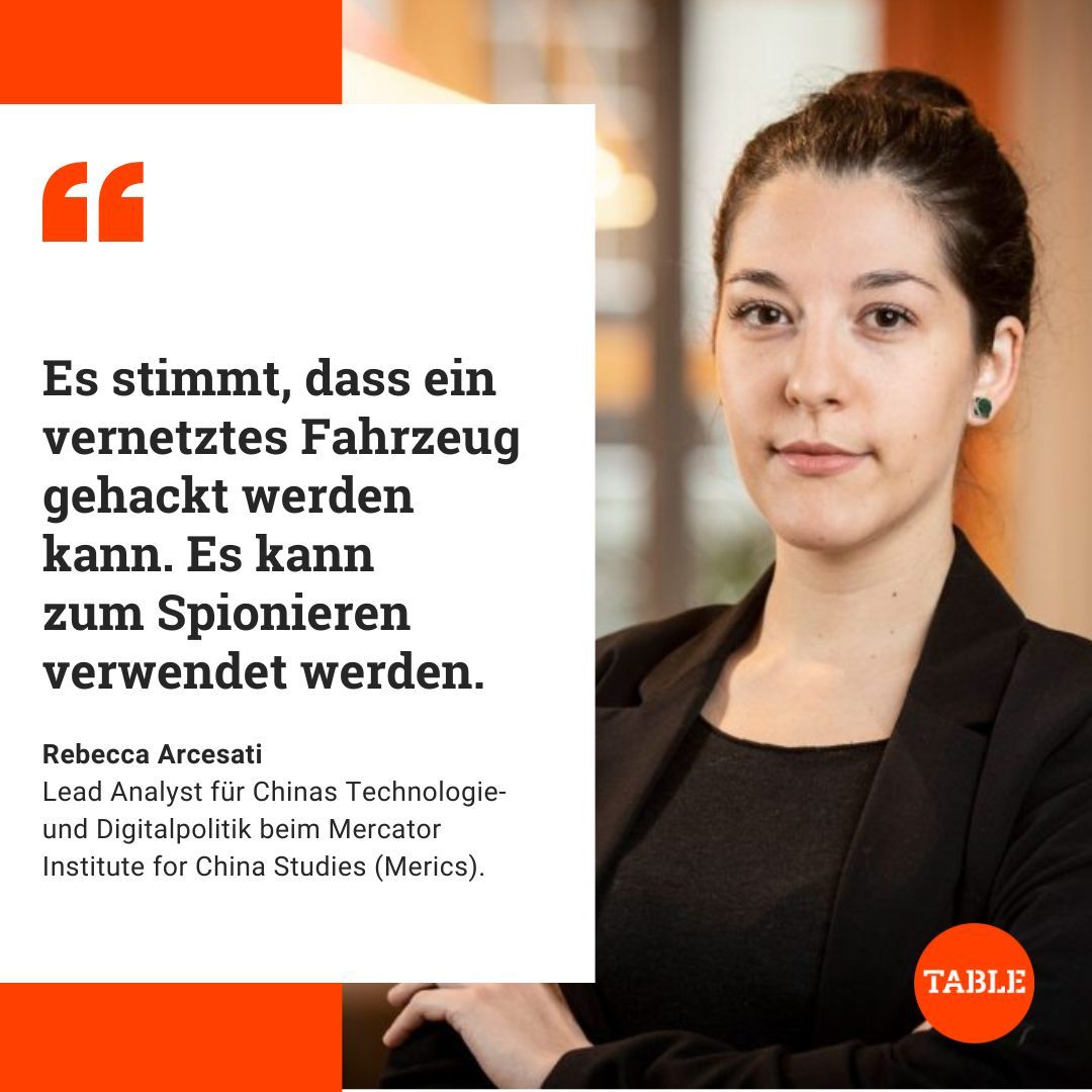 Volker Wissing hat es in Peking vereinbart: Deutschland und China wollen beim autonomen Fahren enger zusammenarbeiten. Welche Probleme Digital-Expertin @RebeccaArcesati
 vom @merics_eu dabei sieht, lesen Sie im China.Table. Jetzt 30 Tage kostenlos lesen 👉 buff.ly/4bgB7Z3