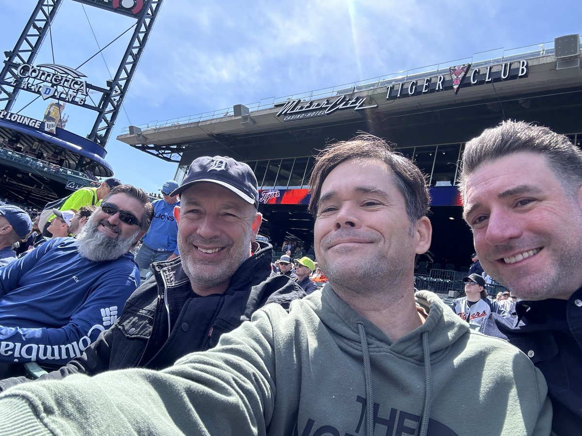 NFL Draft prep at the Tigers game today. @TheHardline3to7 @killer1310 @SportsSturm @oldwaver