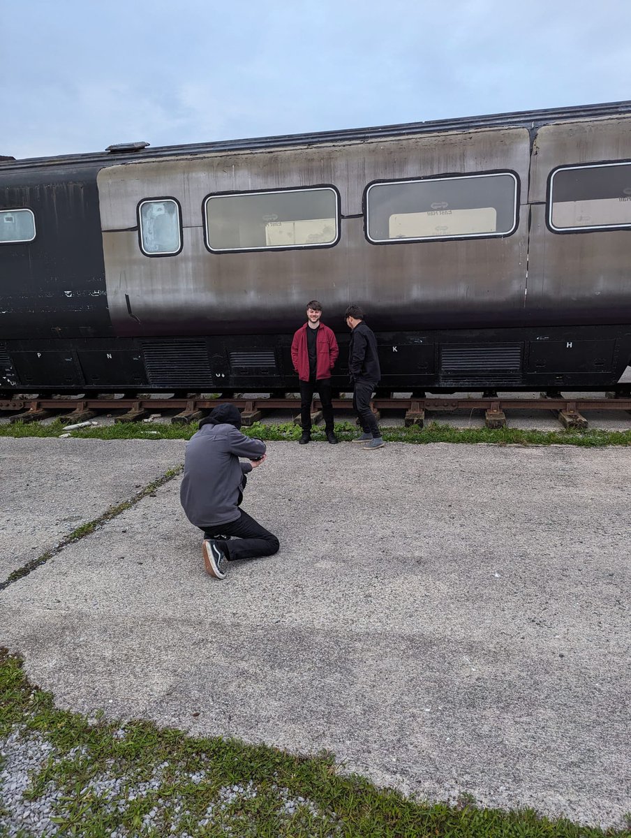 Fred loves his trains 🚂 

Fred’s a bit of a train freak, so he decided to treat Aaron to a photoshoot in front of some of his favourite trains today.

Please keep supporting us to fund Fred’s Favourite Train’s photoshoots. 

Big news coming in soon. Choo choo!