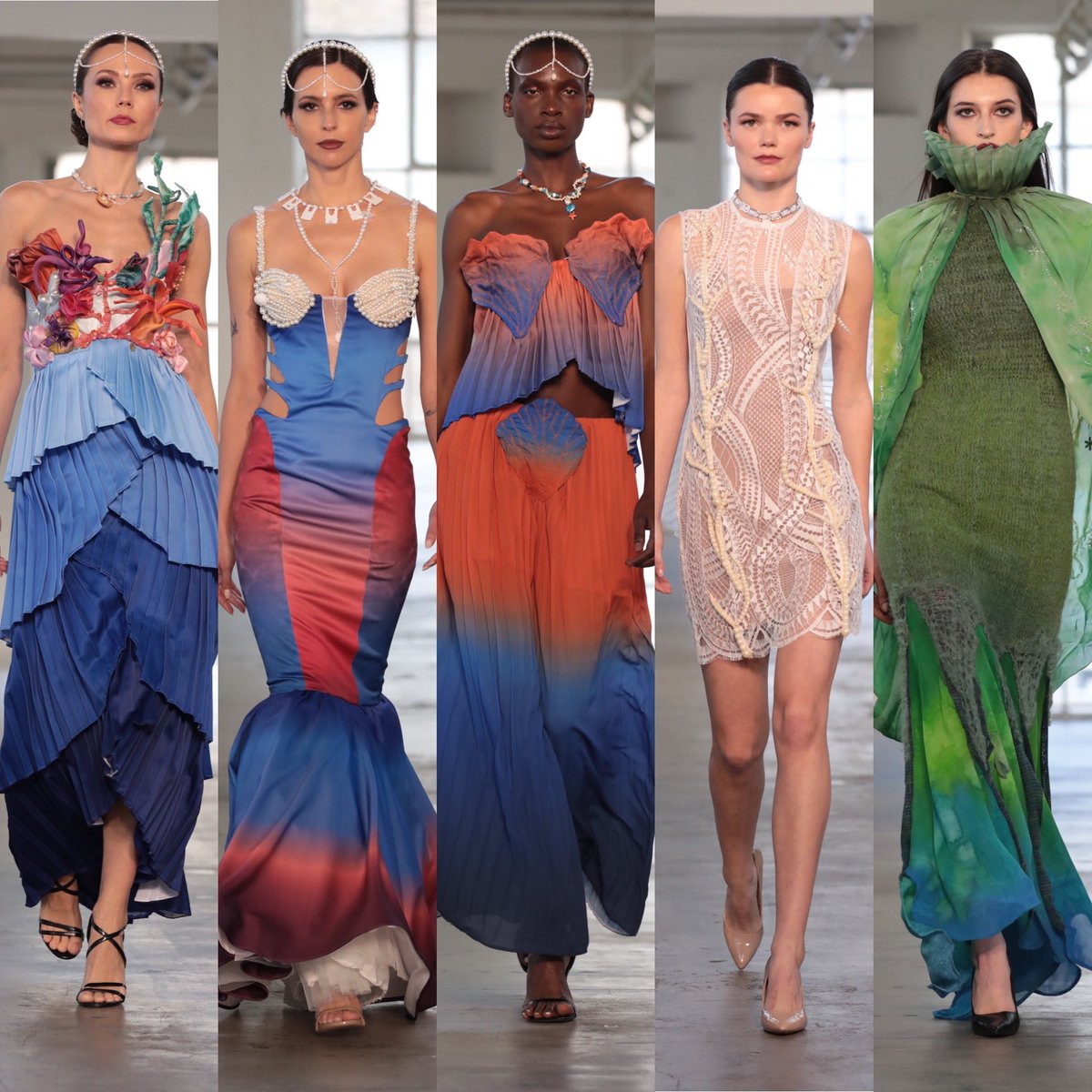 SentryxHQ's tweet image. FIDM DEBUT 2024 Collections 📸 In PHOTOS ➡️ Designer &amp;amp; @FIDM Advanced Fashion Design Program graduate Bella Jean Conner ⭐️ Collection: “Humanities Toxic Tides” using lace from @Solstiss 🇫🇷
📸: @_abimages @alexberliner #fidmdebut