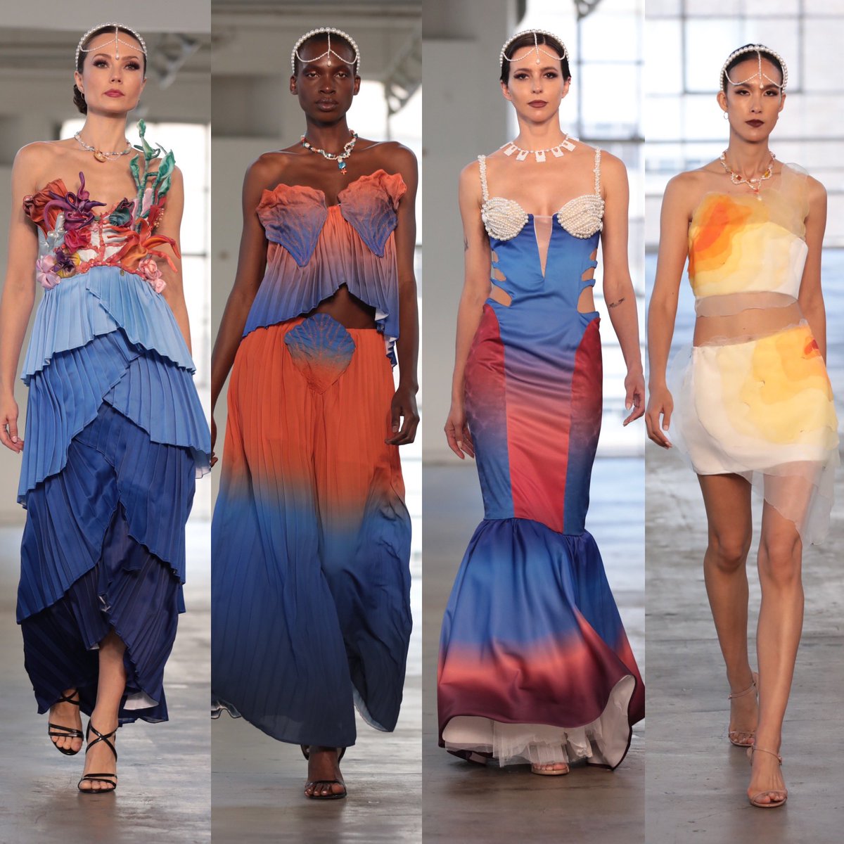 SentryxHQ's tweet image. FIDM DEBUT 2024 Collections 📸 In PHOTOS ➡️ Designer &amp;amp; @FIDM Advanced Fashion Design Program graduate Bella Jean Conner ⭐️ Collection: “Humanities Toxic Tides” using lace from @Solstiss 🇫🇷
📸: @_abimages @alexberliner #fidmdebut