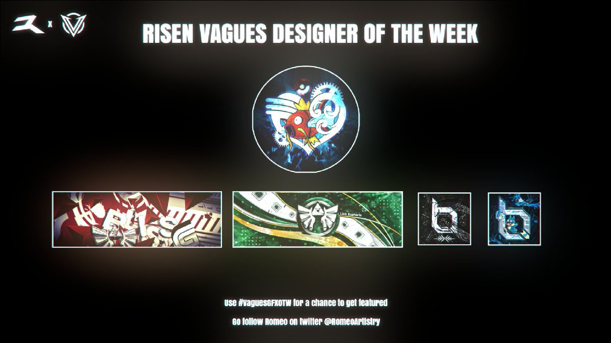 The first entry of Vagues Designer of the Week goes to @RomeoArtistry! I love everything about his designs the colors he uses, the complexity, the way he blends things together. He is definitely an inspiration and proof that hard work pays off!