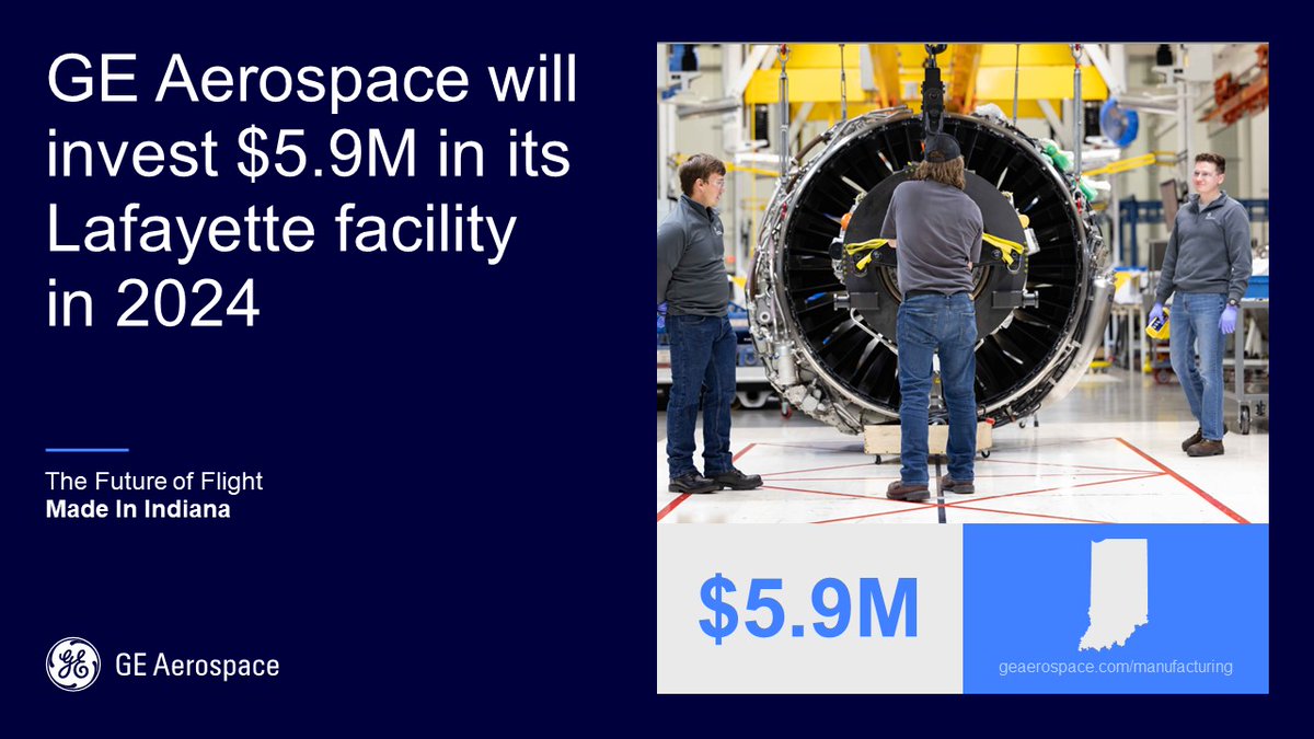 $5.9M will be invested in our Lafayette, Indiana, facility for additional equipment and new tooling. This will enable us to increase engine assembly and drive future innovation. Read more: bit.ly/4ayhj36