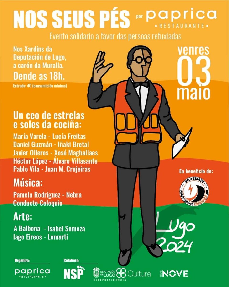 ¡No os perdáis este evento solidario organizado por <a href="/NosSeusPes/">NOS SEUS PÉS</a>!