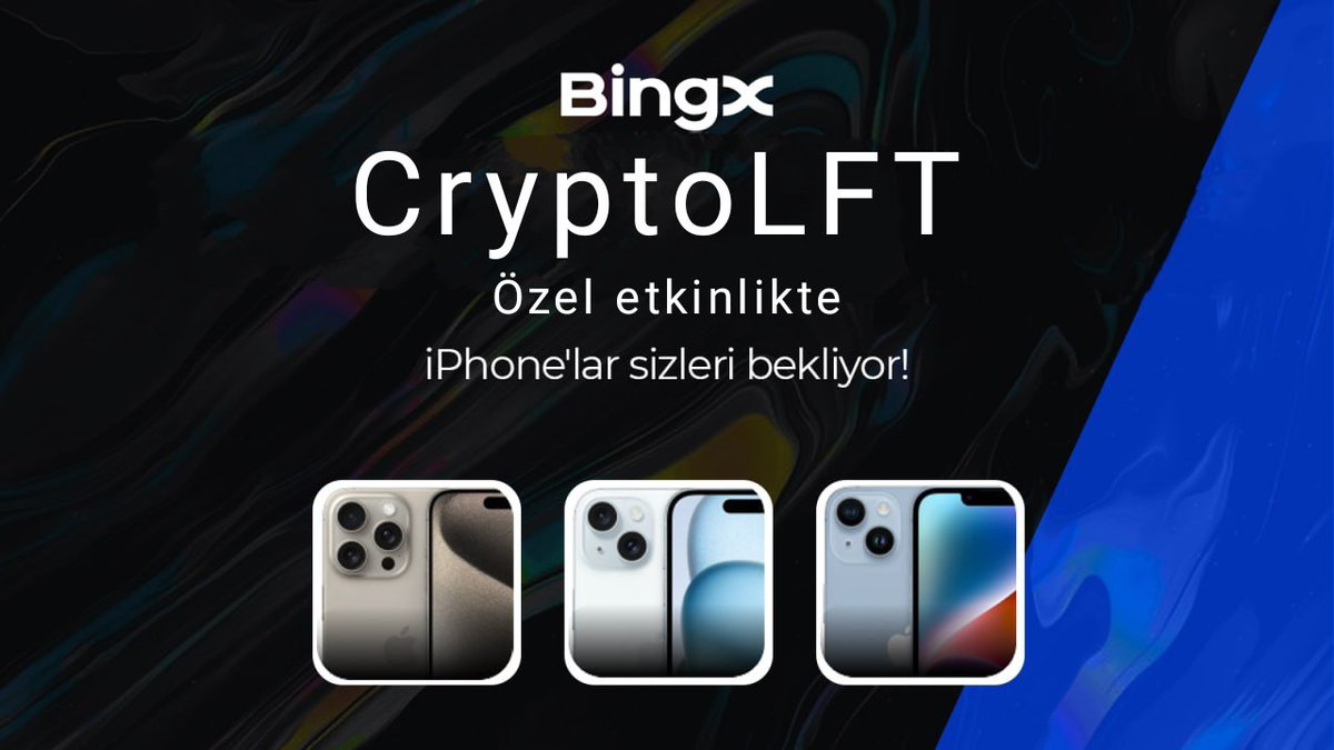 Canlar iPhone ler #bingx den 

t.me/Cryppto_LFT/11…

Telegram da tüm şartlar yazılı hemen göz atın 🫶🫶