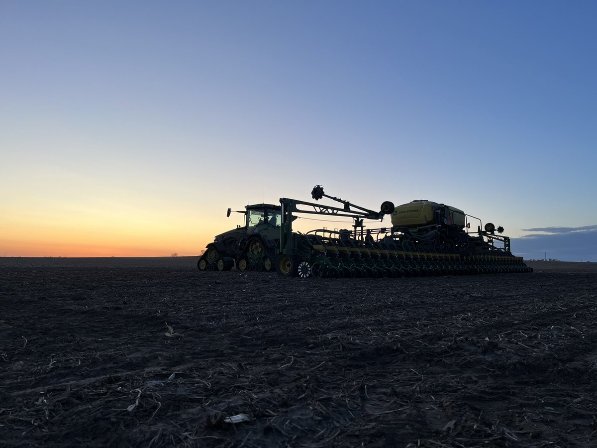 ColeWirth's tweet image. Planted for 21 hours yesterday, had a good 4 day run.. so far the rain does not seem promising