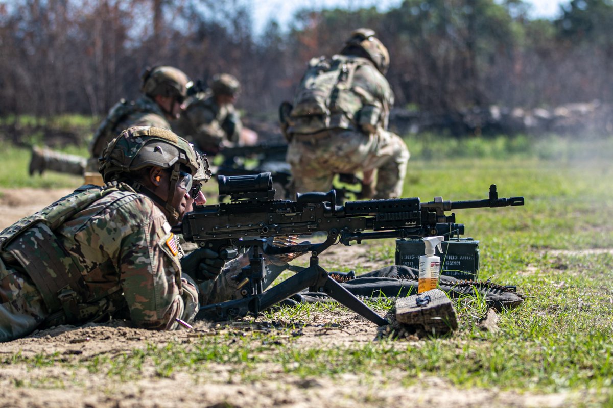 Forging readiness, bullet by bullet. 💥

U.S. Army Advisors with 2nd Battalion, 1st SFAB recently trained with the M240 machine gun to build their readiness to advise security force partners in any situation.

#Military #USArmy #SFAB @FORSCOM