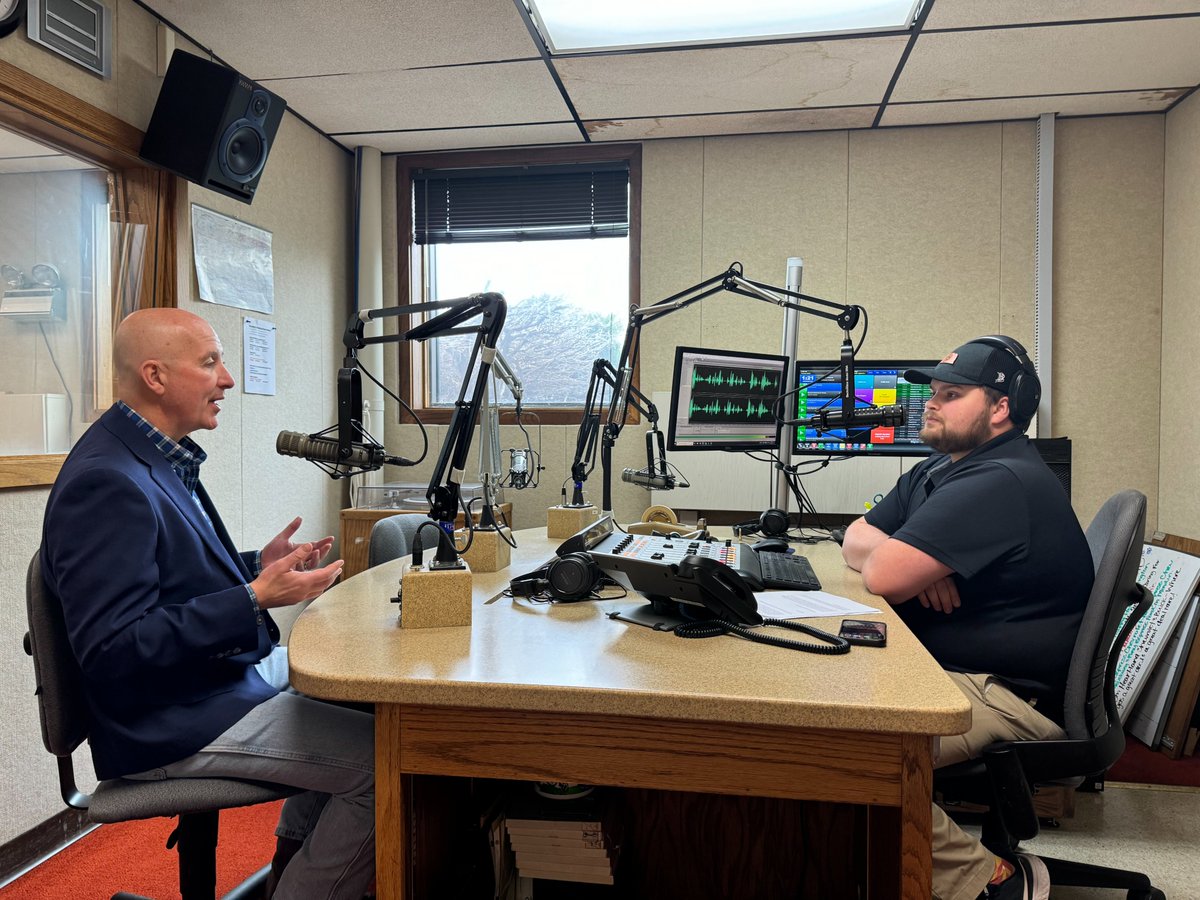 It was great to stop by KGFW in Kearney, KRVN in Lexington, and KODY in North Platte for radio interviews yesterday!

I enjoyed providing a campaign update and sharing more about the work I am doing in Washington.