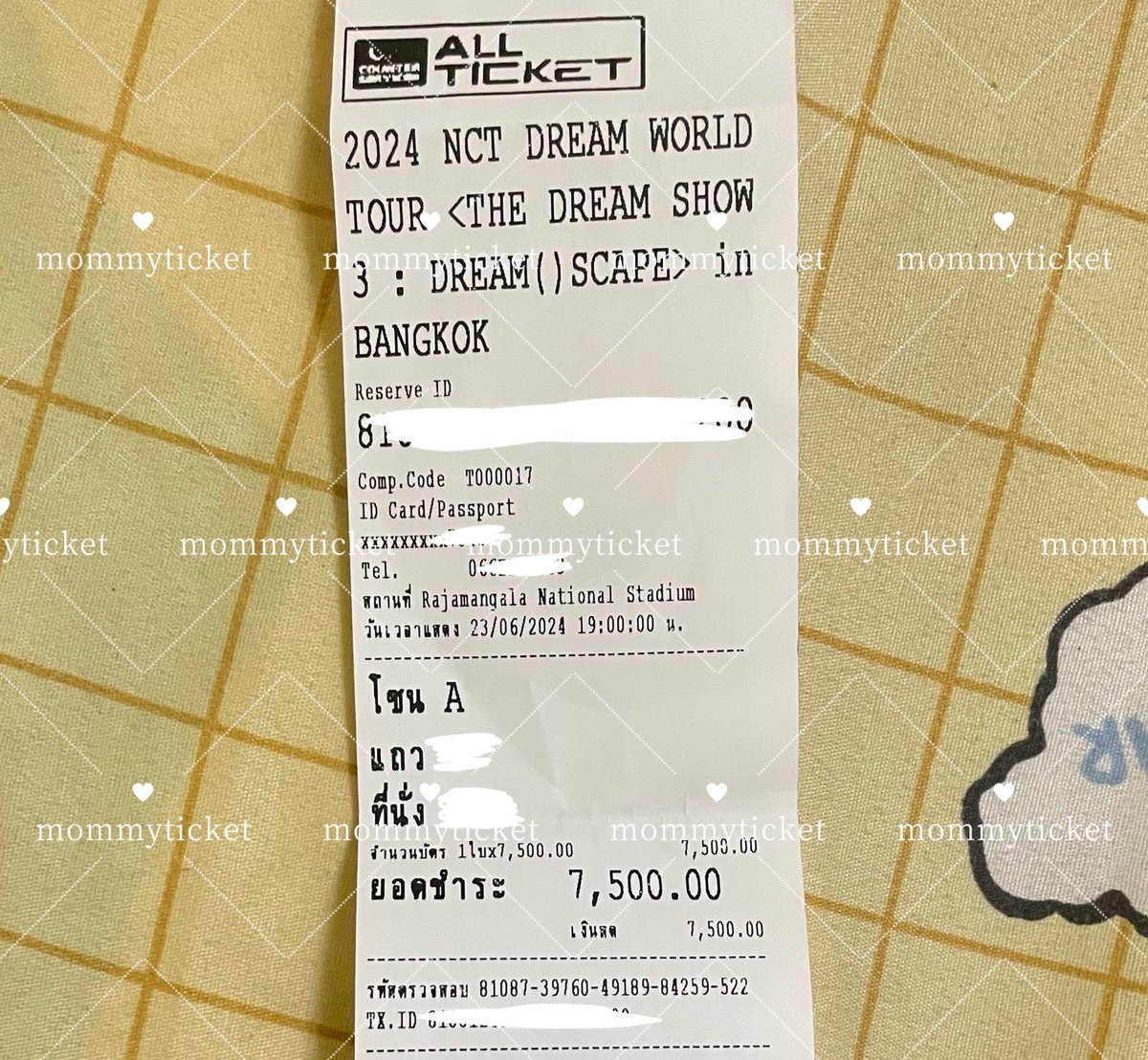 mommyticket's tweet photo. ขอบคุณลูกค้าที่อยู่รอทางร้านกดบัตรให้จนนาทีสุดท้าย ขอบคุณที่ไว้ใจทางร้านนะคะ และขอโทษที่ทางร้านกดให้ได้ไม่ครบ ทางร้านและทีมพยายามอย่างเต็มที่ที่สุดแล้วค่ะ 🙇🏻‍♀️💕#มัมมิ๊update https://t.co/wMpnedB8fW
