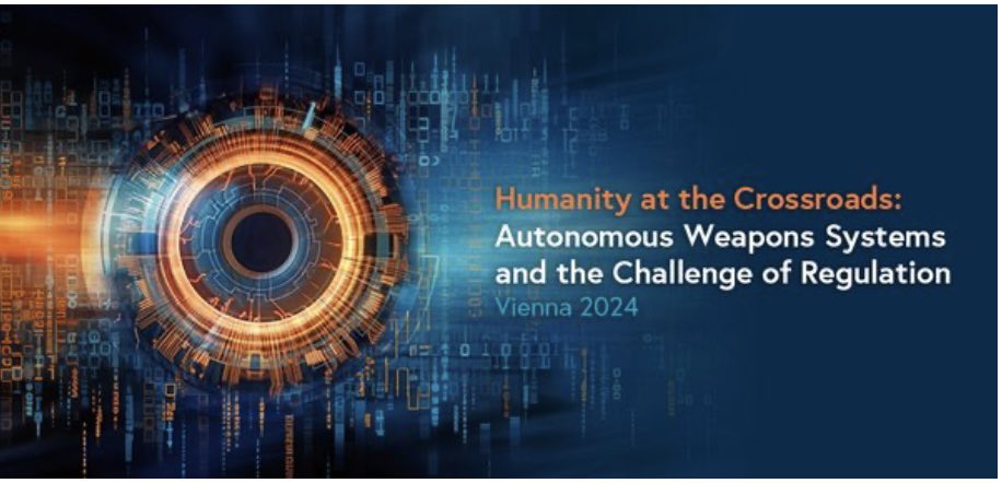 El próximo lunes 29 de abril 2024 abre la conferencia internacional sobre los sistemas de armas autónomos y su regulación en Viena. Un importante evento para abordar los desafíos y preocupaciones que plantean estas armas autónomos. bmeia.gv.at/en/european-fo…