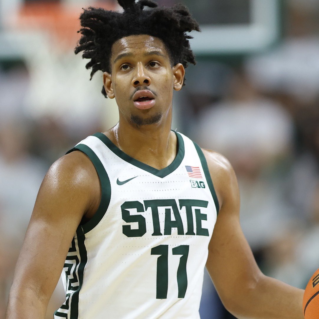 BREAKING: Michigan State guard AJ Hoggard has entered the transfer portal, a source tells me. Averaged 10.7 points and 5.2 assists as a senior.