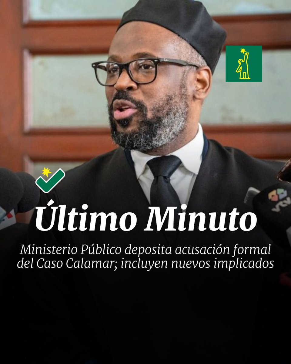 🔴|#ÚltimoMinutoDL| Ministerio Público deposita acusación formal del Caso Calamar; incluyen nuevos implicados 

#DiarioLibre #MinisterioPúblico #CasoCalamar