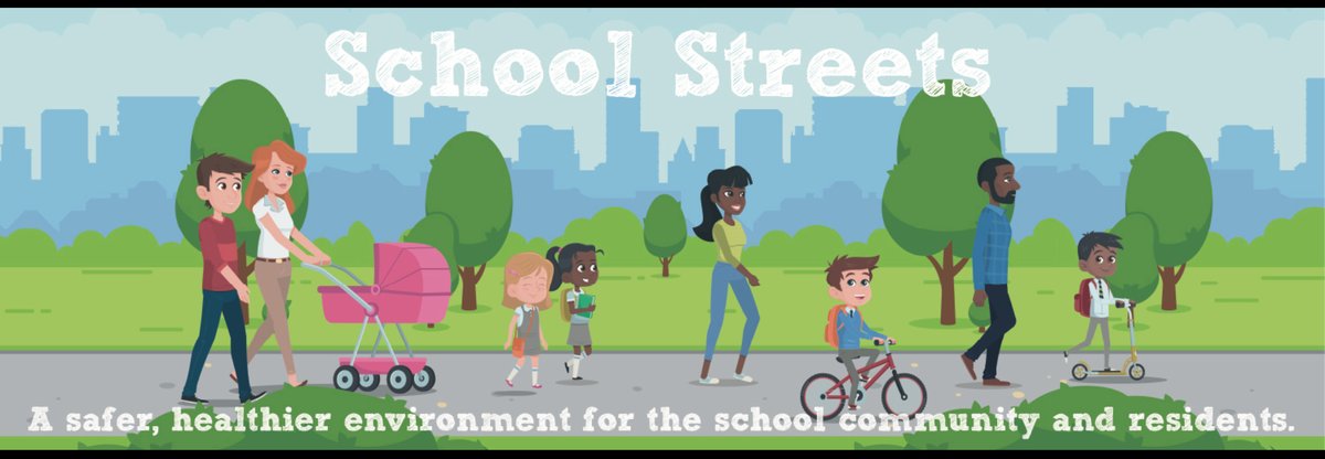 The School Street is in place to protect YOUR children, please adhere to these rules. #GCCRoadSafety #SchoolStreets