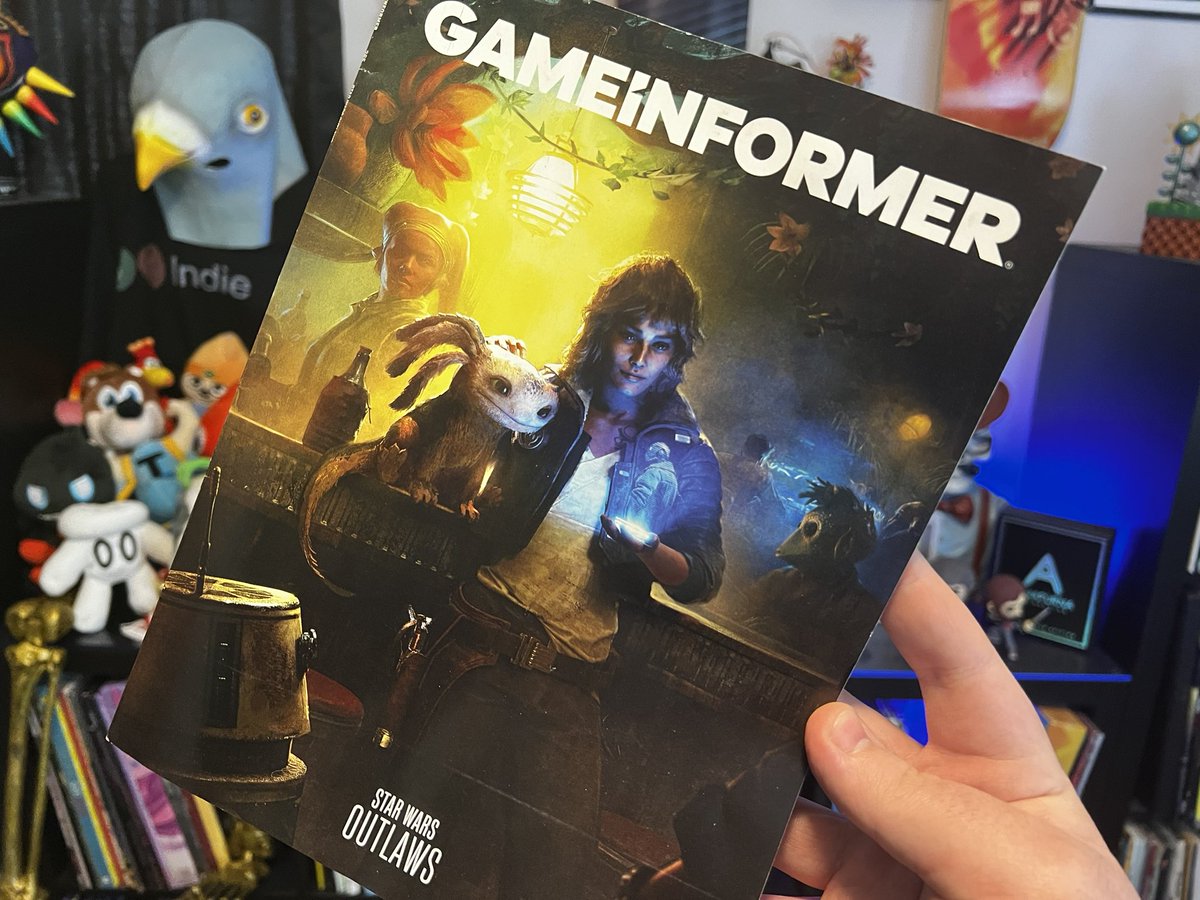 There’s no better feeling than receiving @gameinformer in the mail once again.