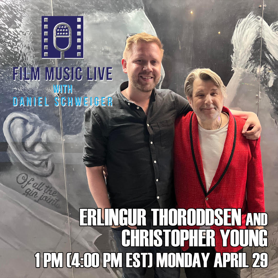 Christopher Young (@imchrisyoung) on Twitter photo I hope you tune in this Monday April 29 at 1PM PST as I'll again be reunited with <a href="/lingur/">Erlingur Thoroddsen</a> my friend & the brilliant director of my latest film, The Piper. We'll be talking with Daniel Schweiger my long time friend. Can't wait!
Listen: rb.gy/wtkgda
Your friend,
Chris I hope you tune in this Monday April 29 at 1PM PST as I'll again be reunited with <a href="/lingur/">Erlingur Thoroddsen</a> my friend & the brilliant director of my latest film, The Piper. We'll be talking with Daniel Schweiger my long time friend. Can't wait!
Listen: rb.gy/wtkgda
Your friend,
Chris