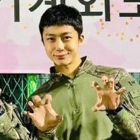 hyungwon at the military festival today 🥺