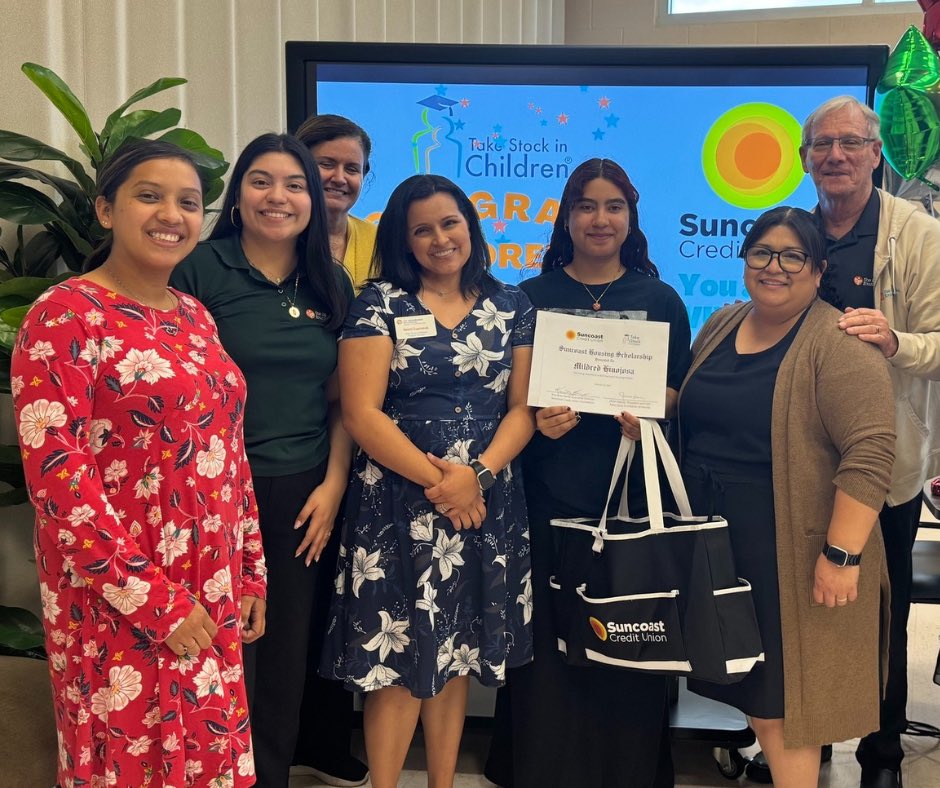 We had the pleasure of awarding 10 outstanding @TSIChildren with a 1-year scholarship to cover dormitory housing at a Florida public college or university. 🎉 It’s a joy to support these bright minds, and we can’t wait to witness all that they accomplish in the future! 🎓