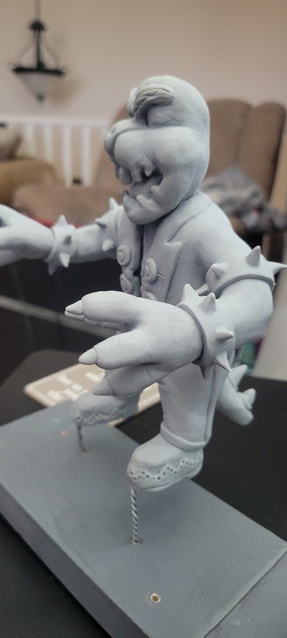 Some updates on the clay pieces if anyone cares