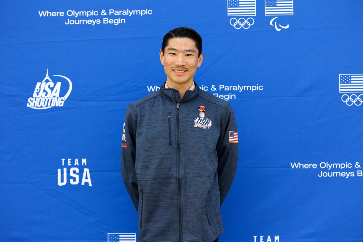 USAShooting's tweet photo. YanXiao "Xiao" Gong qualified for his 2nd Paralympic Games yesterday in P3 Pistol! He is the 2023 World Champion and a 2x 2023 Parapan American Games medalist. Wish him luck in #Paris2024 🥳
#MTUSA https://t.co/yXeZ2849Dq