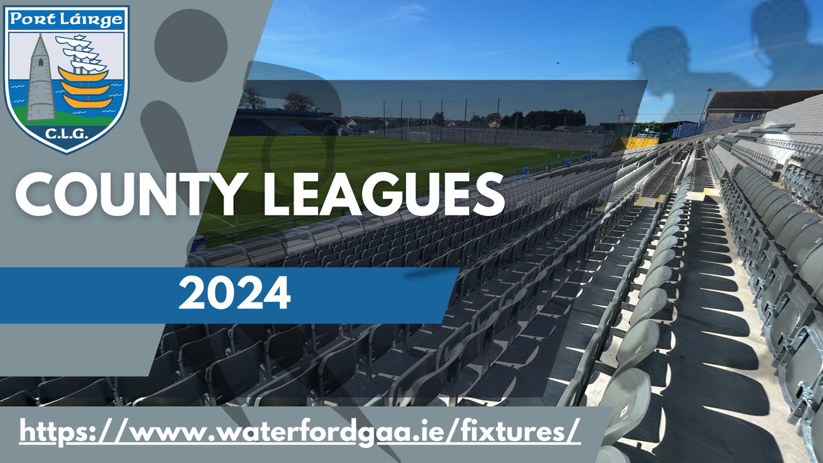 County Football Leagues continues this weekend. Links to the tables below all on the Waterford GAA Website: All Fixtures: waterfordgaa.ie/fixtures/ D1: bit.ly/4cpZ3u7 D2: bit.ly/43nVAbH D3: bit.ly/3x1h0zg D4: bit.ly/3IMt4XD D5: