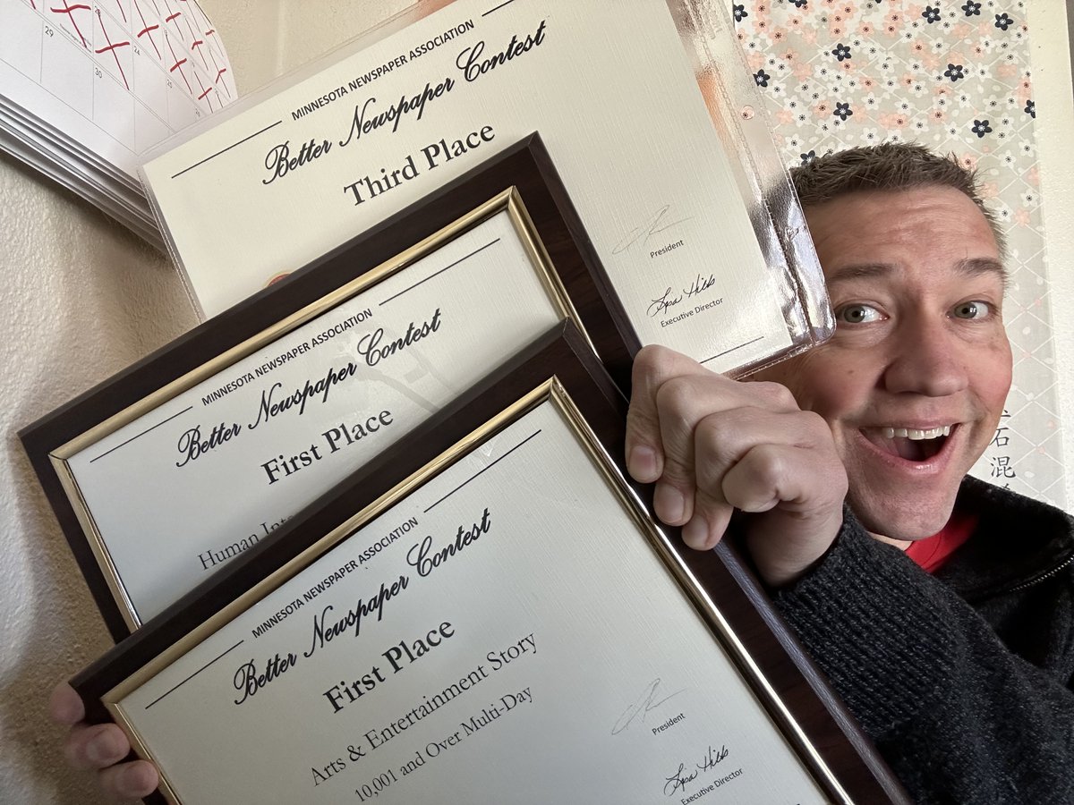 I’m a little belated in acknowledging this, but thank you to @MN_Newspapers for honoring my @duluthnews reporting with three awards in this year’s Better Newspaper Contest! jaygabler.com/2022-23-better…