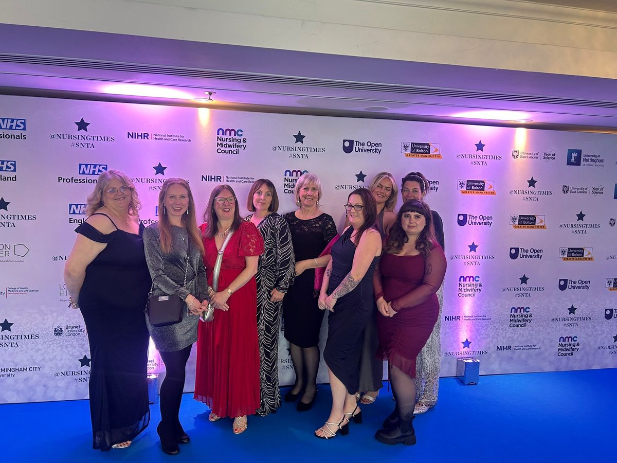 Massive congratulations to my @Nursing_BU colleagues & students who were shortlisted for an award at today's Student @NursingTimes Awards at the @Grosvenor_House. 🎉 #BUProud #NTSA #Congratulations @bournemouthuni @hss_bu @sbaron_sue @LMHospiceCare @ClareGallie @CathyJBeresford