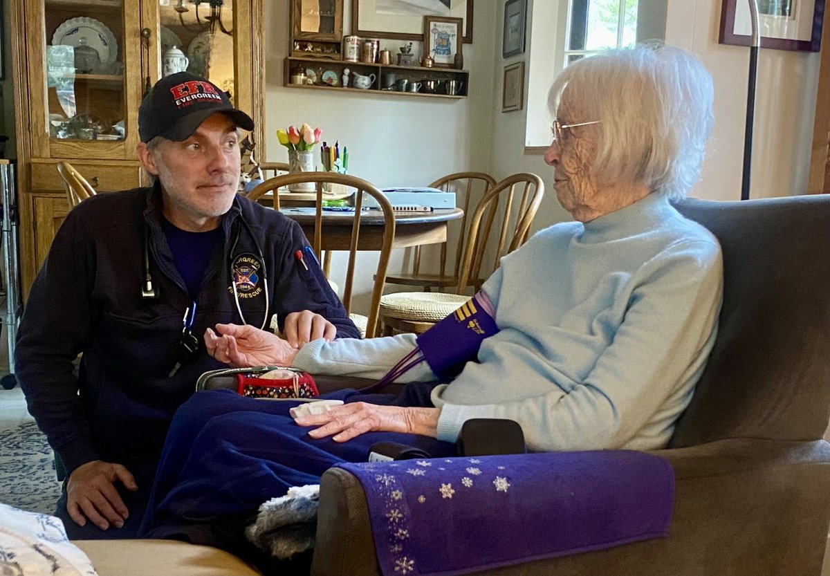 Colorado - In Evergreen, paramedics provide preventative care to help older residents stay in their homes... buff.ly/4baa0yG