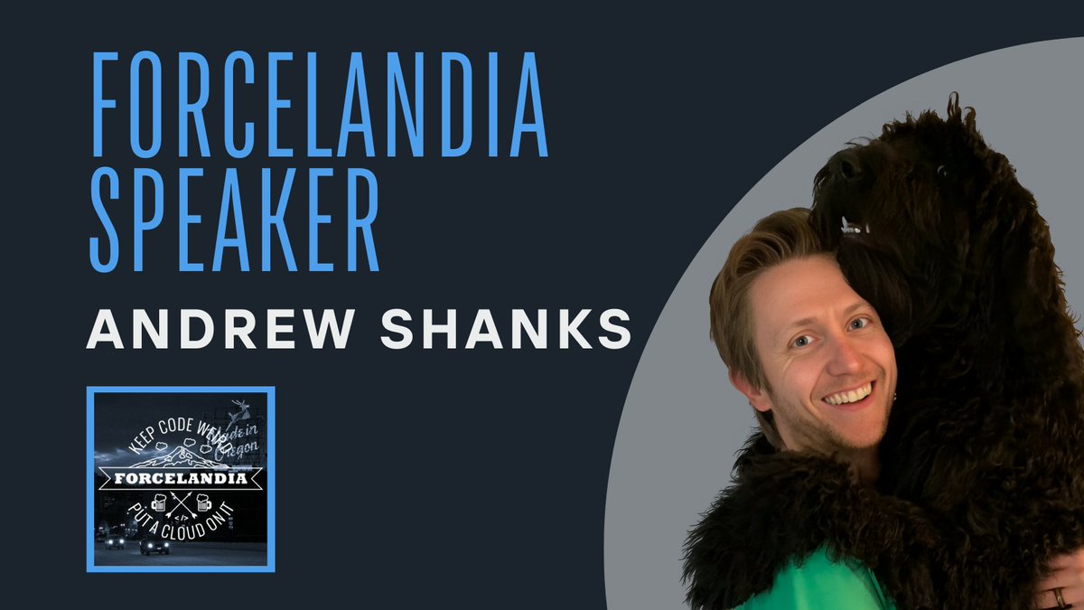 Excited to welcome Andrew Shanks to our lineup at #Forcelandia2024! Dive into innovation with us in Portland on July 10-11 as Andrew shares his expertise in tech. 🛠️ Embrace the weird with us! #KeepCodeWeird #PutACloudOnIt