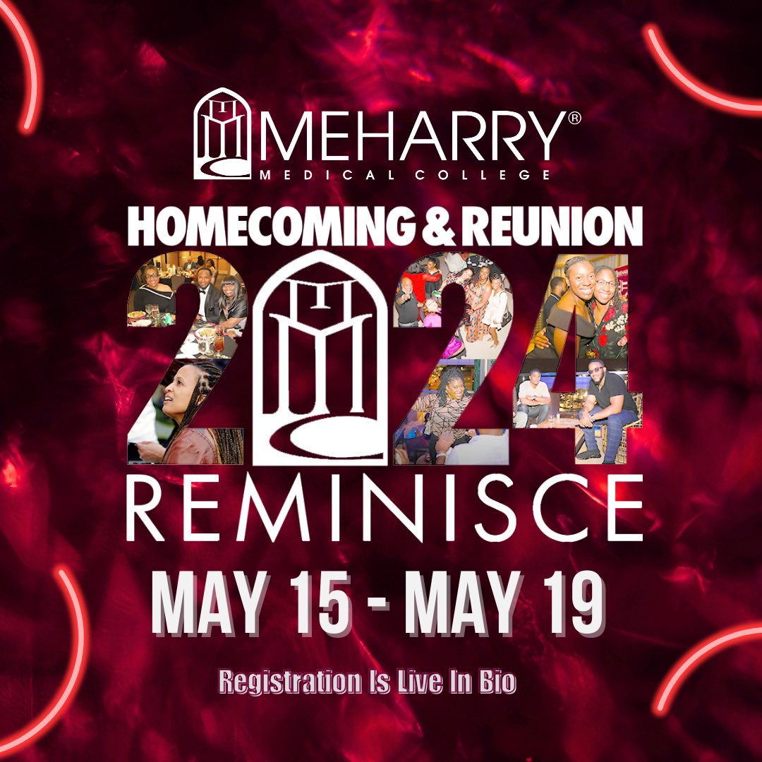 Meharrians..🎉👉🏽 Join us for an unforgettable Homecoming and Reunion 2024 at our beloved Meharry Medical College. Click the link in our bio for exciting details and to register. See you there to reminisce with Meharry #meharry #meharrymedicalcollege #meharrymade