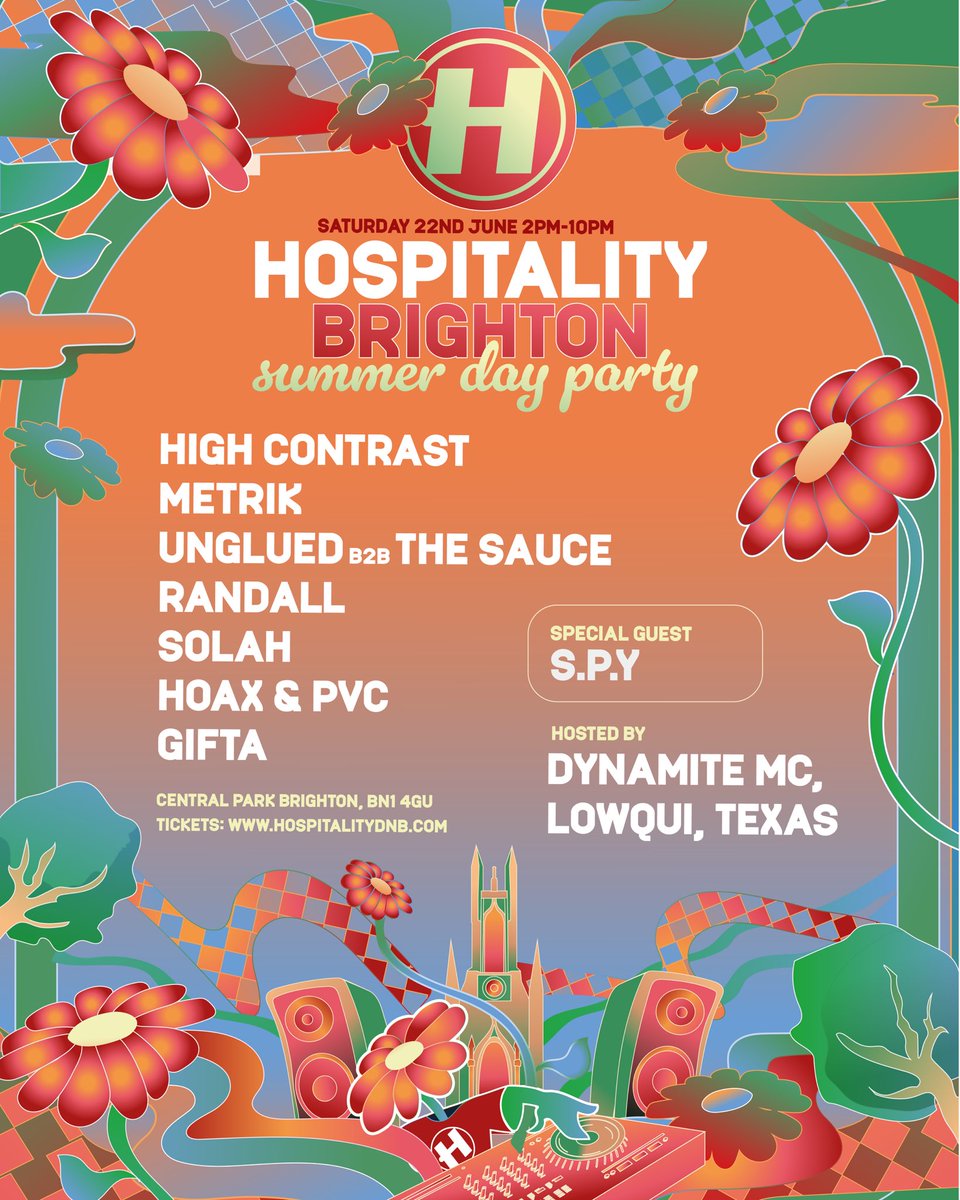 Brighton crew 🫡 coming back soon for @hospitalitydnb, tix here hospitalitydnb.ffm.to/brighton2024