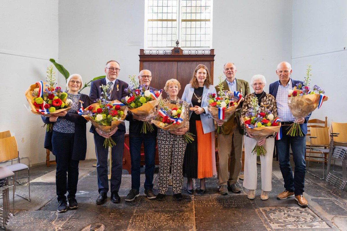 In #Heiloo zeven Koninklijke onderscheidingen uitgereikt tijdens Lintjesregen beatfm.nl/nieuws/artikel… #Alkmaar #Castricum #Limmen