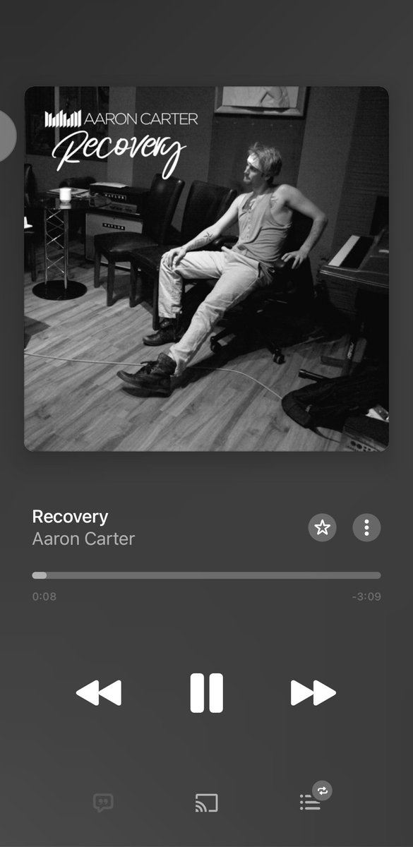 It's out #aaroncarter #recovery