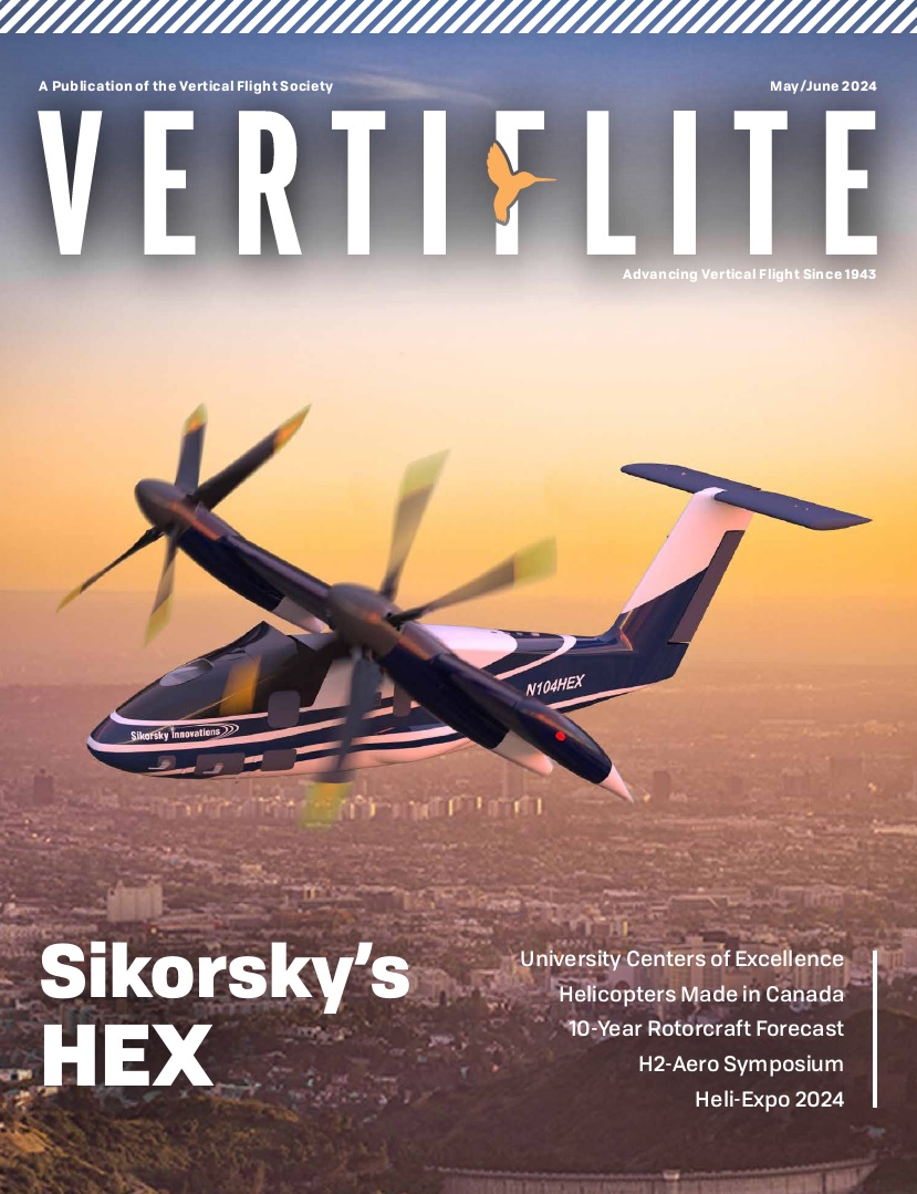 The May/June 2024 issue of #Vertiflite magazine is online! Much of the issue is available for the public. @VTOLsociety members can log in and read the current & back-issues for free: vtol.org/news/may-june-… #heliocopter #eVTOL @Sikorsky @BellFlight #rotorcraft #AAM #electricVTOL
