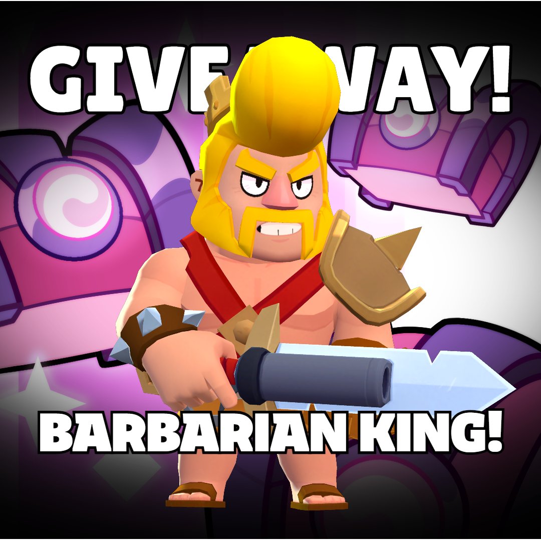 LETS CELEBRATE SQUAD BUSTERS GIVEAWAY 🎁
One winner will receive 2 out of 4 items! 
 WINNER 1 - barbarian king bull  - Anniversary Fountain WINNER 2-pinata deco - chick banner  winner 
just RT an follow me GL!
announced in 3 days  #BrawlStarsArt #brawlstars #BrawlStarsGiveaway