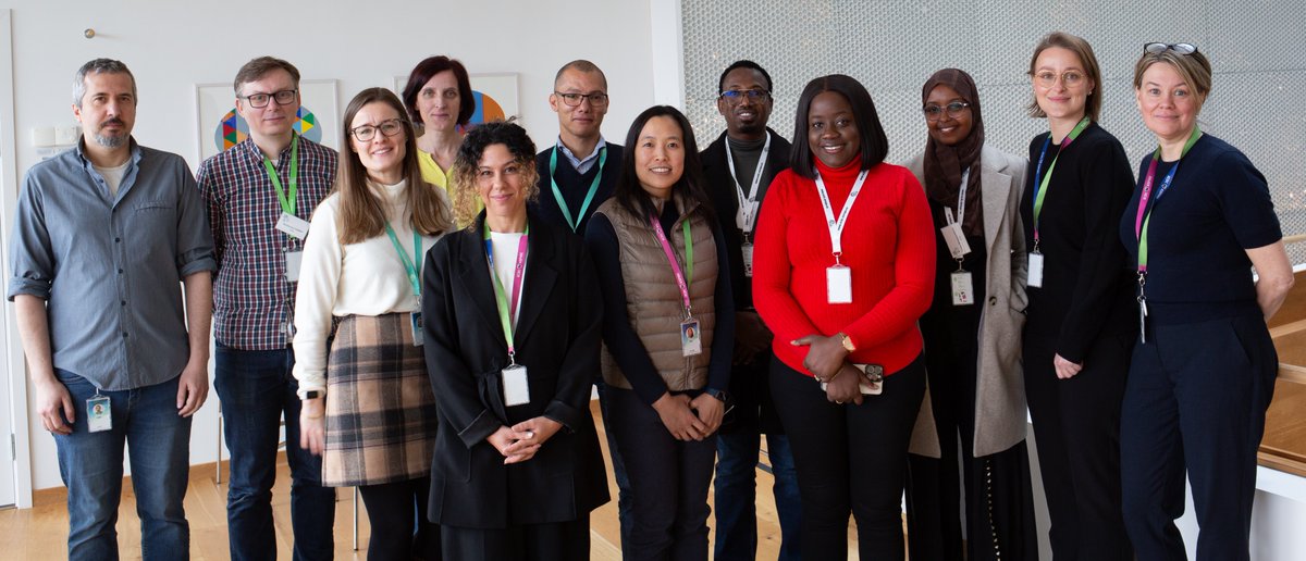 This week we had the pleasure to host experts from @AfricaCDC in our office in Stockholm and exchange expertise on #surveillance, #DataManagement and #EpidemicIntelligence. Read more about the meeting here: ecdc.europa.eu/en/news-events…