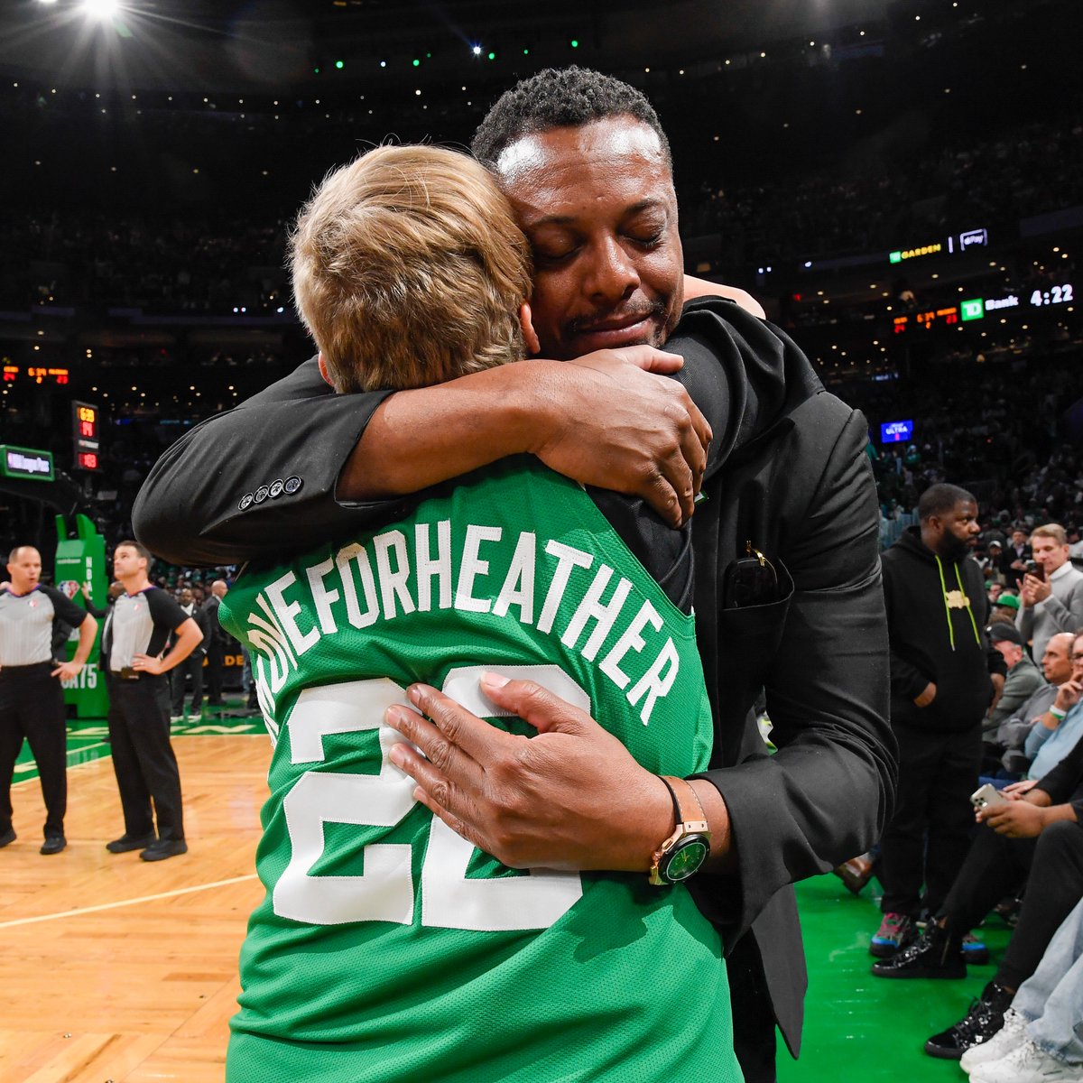 One year ago today our beloved VP of Public Relations, Heather Walker, passed away following her battle with Glioblastoma. For nearly 20 years, Heather impacted the lives of so many Celtics colleagues, players, and friends through mentorship, leadership and kindness 💚