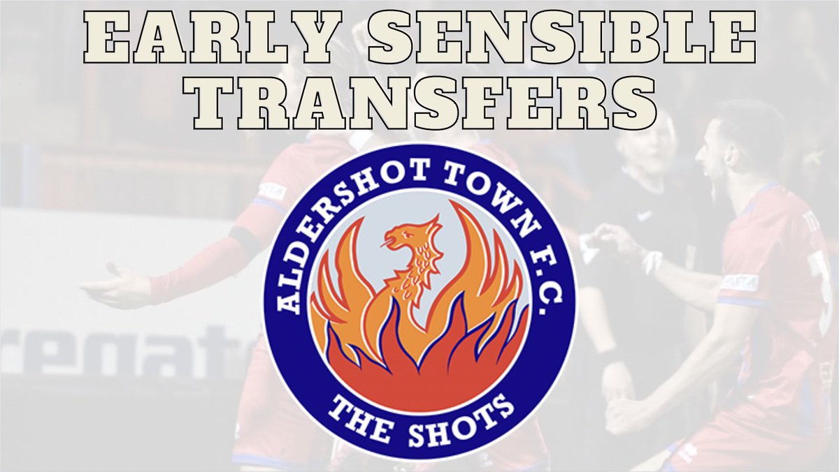 Early Sensible Transfers: Aldershot 🧵

#TheShots were brilliant in terms of recruitment last season; here’s some players I feel could help them replicate it this season

Let me know what club and 3-5 positions to do next

[THREAD]
