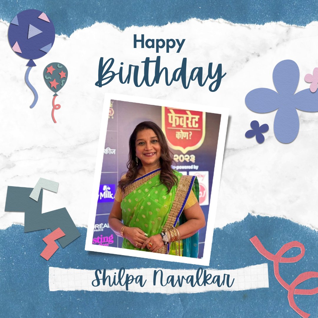 Wishing actress #shilpanavalkarofficial a very happy birthday! 🎉🎂 May your special day be filled with joy and laughter, and may your unique personality shine in all your endeavors. 🌟🎉 #shilpanavalkar #birthday #celebration #happybirthday #entspace