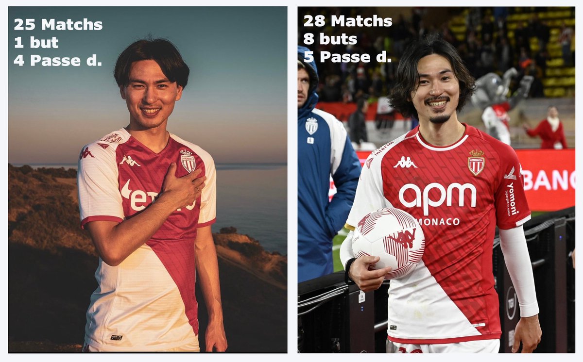 #ASMonaco #Minamino Minamino, on dirait un Pokemon qui a évolué 😂