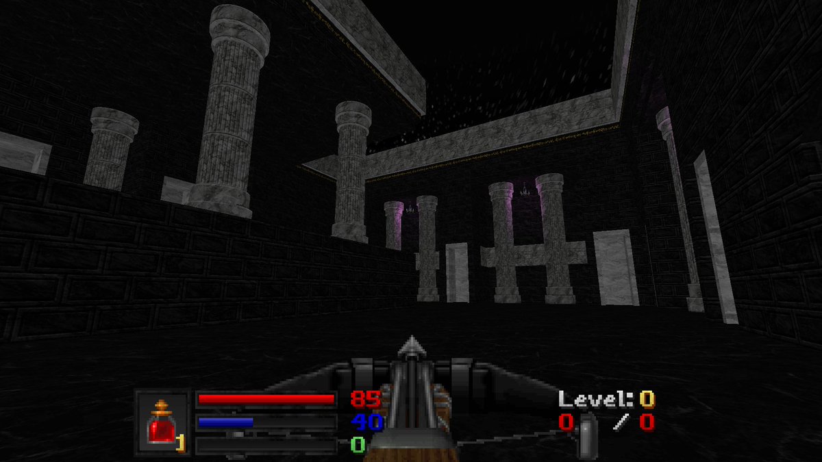 Mapping for Abysm X has been picking back up slowly.

#doom #gzdoom #boomershooter #gamedev #retro #abysmX #leveldesign