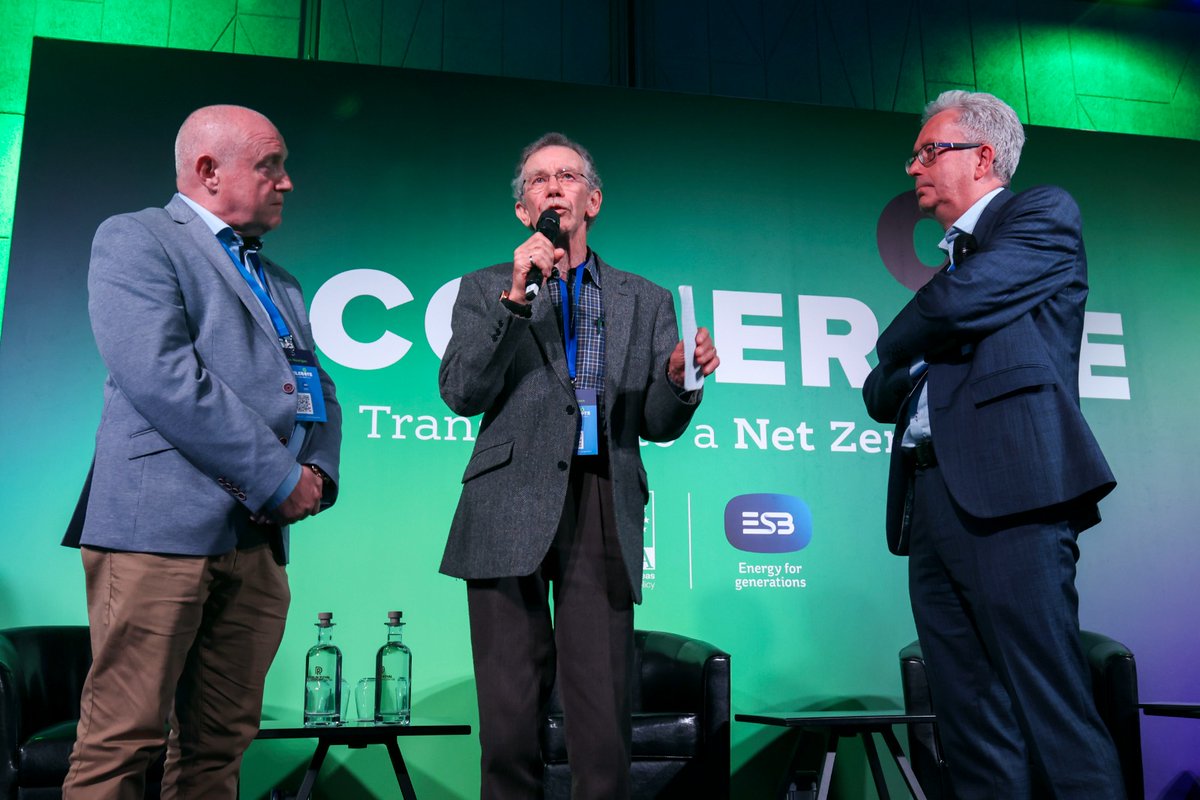 A look back to a schoolboy prediction of the future - one-time teacher Sean O'Flynn and student Declan Hourigan speak to @PeterOShea13 about their project for the 1979 Young Scientists competition which focused on the possibilities of wind power and hydrogen in Ireland. @ESBGroup…